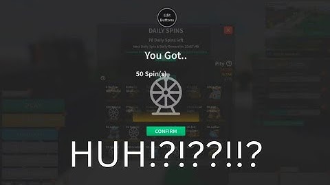 using 25 (and 50) daily spins | Roblox [Combat Warriors]