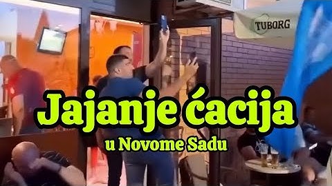 NEMA ŠALE SA LALAMA Ćaci ponovo fasovali jaja u Novom Sadu