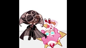 Strawberry Crepe Fell Down The Stairs | Cookie run #shorts