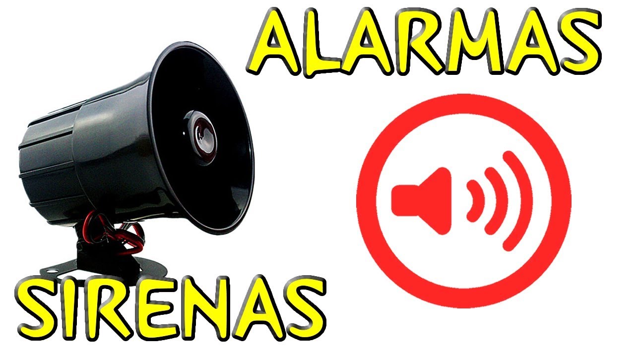 Soltero desencadenar Recuperar Alarmas y sirenas - Efectos de sonido - YouTube