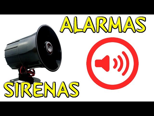 Alarmas y sirenas - Efectos de sonido 