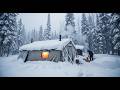 Alone in the Siberian Deep Taiga | Cabin in Extreme Frost Life in the Siberian Taiga | Surviving