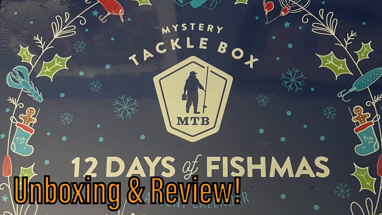 Mystery Tackle Box 12 Days of Fishmas Advent Calendar 