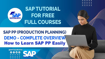 SAP PP Demo | How to Learn SAPPP Easily | SAP Production Planning | #SAP Tutorial For Beginners