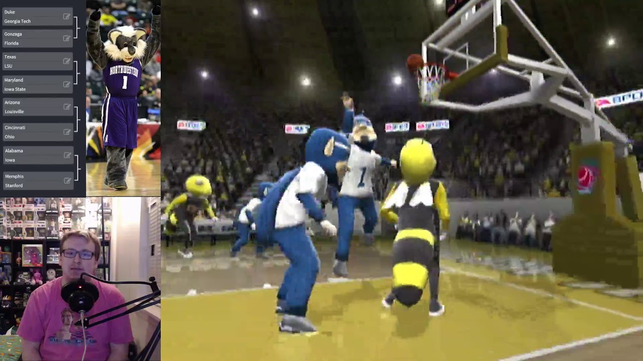 sweet 16 full round march mascot madness part 7 twitch livestrea twitch live streaming youtube videos