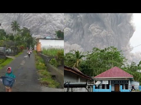 Erupción del volcán