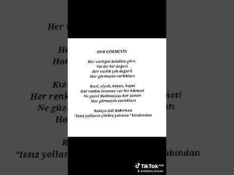 HOR GÖRMEYİN