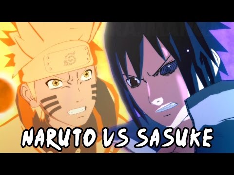 Naruto Shippuudenn Naruto vs Sasuke final battle [HD]「No Resolve