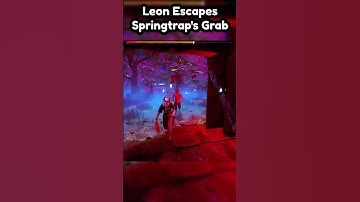 leon escapes springtrap  #dbd #deadbydaylight #dbdmeme #dbdclips #dbdshorts #dbdsurvivor #dbdkiller