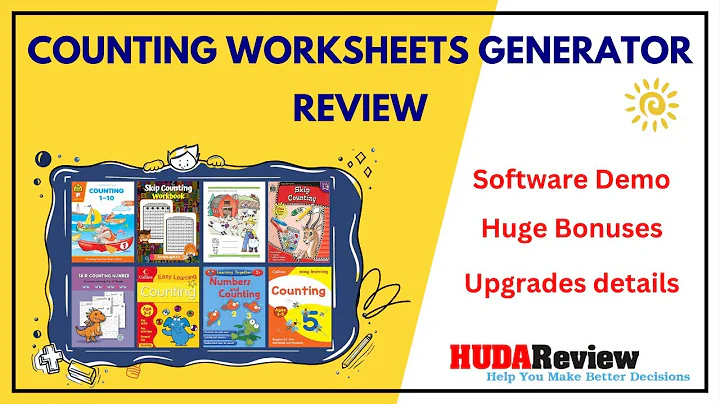 Unleash Your Child's Math Skills with Counting Worksheets Generator