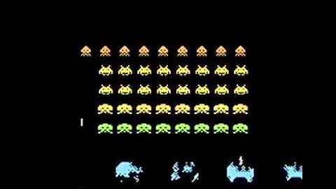 Space Invaders [Fast/Moving Shields] (Atari 7800) 3,290