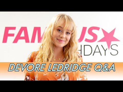 DeVore Ledridge Q&A