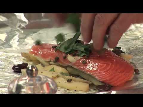 How to make Baked Salmon by Theo Randall