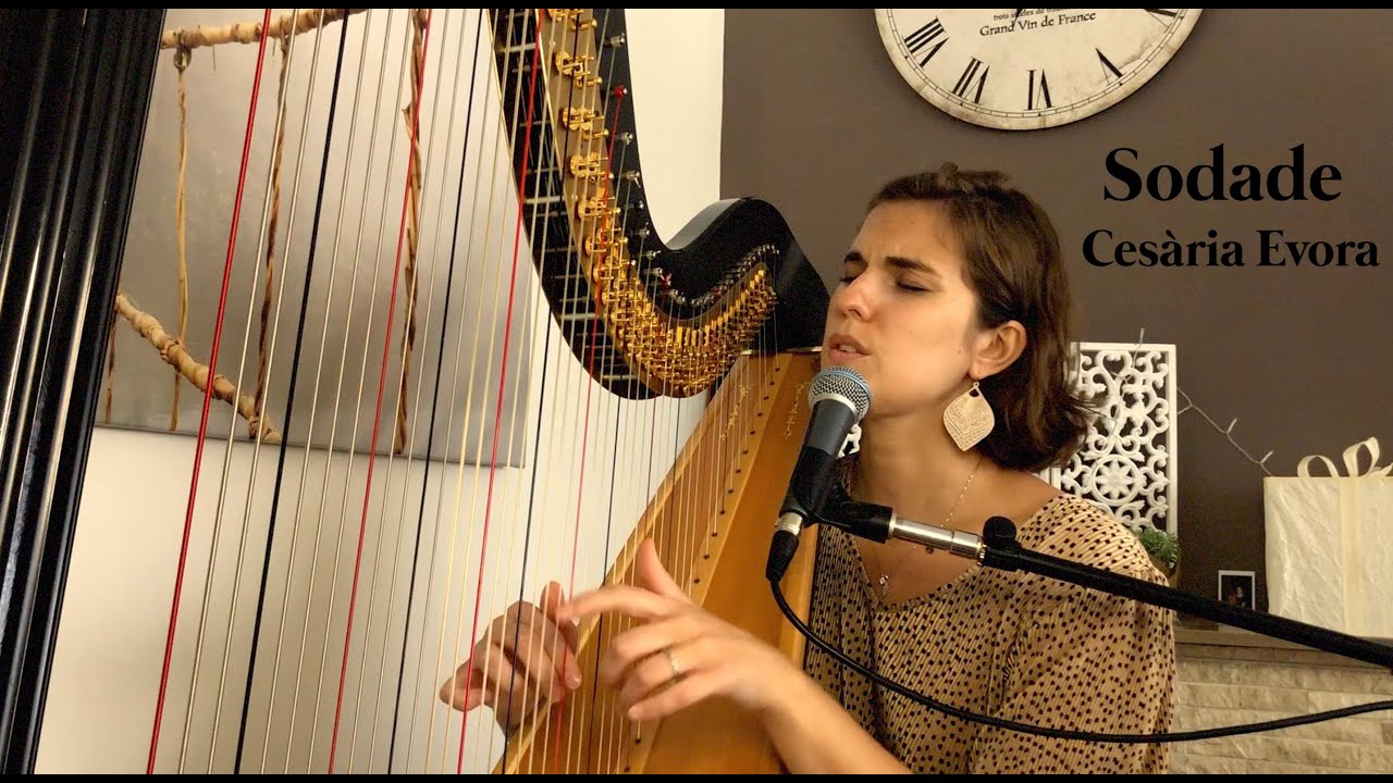 Sodade - Cesària Évora (Harp & Voice Cover // Pia Salvia)