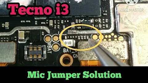 tecno i3 mic problem jumper ways || tecno i3 mic jumper ways solution