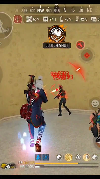 level 1 squad alone auto mode hold breath ☠️☠️ #freefire #freefireindonesia #gameplayff