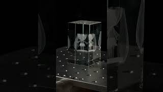 3D Pro Crystal inner UV laser engraving machine. Can finish Crystal inner 3D model engraving works.