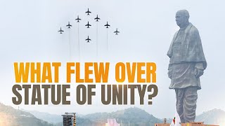 BREATHTAKING air show at Statue of Unity showcases Indiaβs aerial might