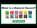 Big Idea 8: Natural Hazards Affect Humans - YouTube