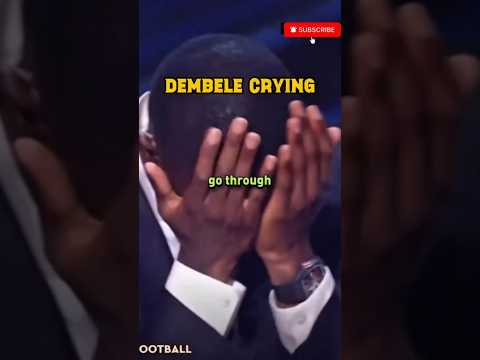 Dembélé Cries After Winning Ballon D Or 2025 Emotional Speech On His Struggles