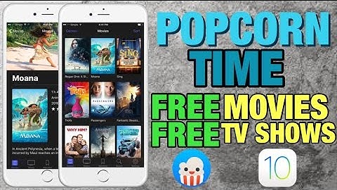 NEW Install Popcorn Time - Watch FREE Movies & TV Shows - iOS 10 - 10.3 / iOS 9 ( NO Jailbreak )