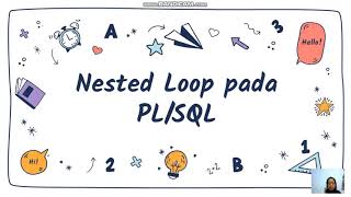 #SBD2021JTugas2 SBD - Nested Loop Pada Pl/SQl
