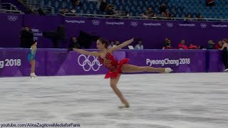 : Alina Zagitova Olymp 2018 FS Don Quixote Practice F