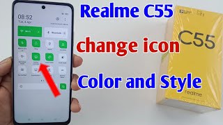 how to change notification icon style, colour / realme c55 me notification icon color change kare screenshot 4