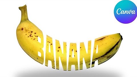 Typecraft editing Canva | Easy Design Tutorial | Banana