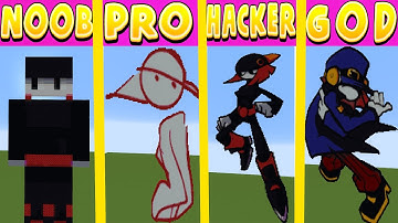 Minecraft Pixel Battle: NOOB vs PRO vs HACKER vs GOD FNF Nikku Morioka