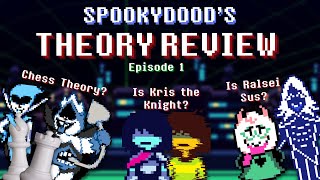 DELTARUNE THEORY REVIEW 1.0 | Deltarune theory and discussion | Kris Knight, Chess Theory, and more!