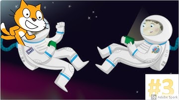 Scratch Tutorial for Beginners Astronaut reaction time project Video #3