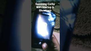 Samsung Corby Startup & Shutdown