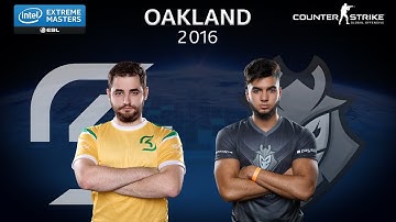 CS:GO - SK Gaming vs. G2 [Nuke] Map 1 - Quarterfinal - IEM Oakland 2016