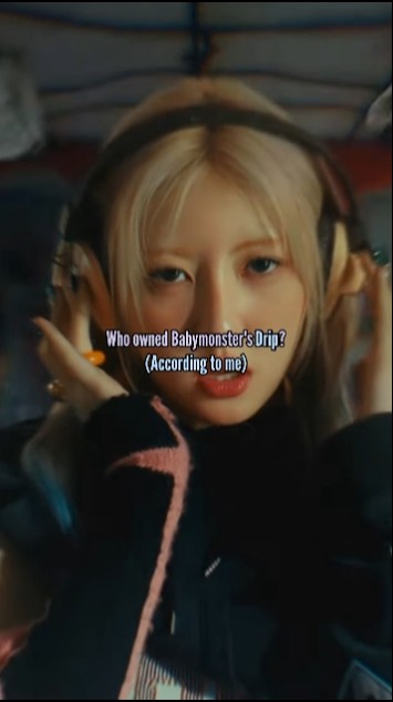Who owned Babymonster’s Drip||K-pop Addict||#kpop #babymonster#drip#