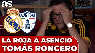 La Cara De Roncero Con La Roja Directa A Asencio En El 6 Del Real Madrid Vs Pachuca