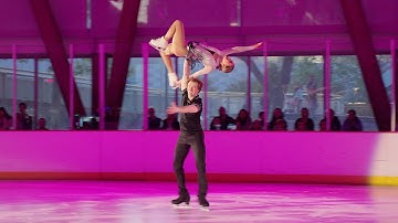 "Sway", Ellie Korytek & Timothy Chapman perform at the Skating Club of San Francisco