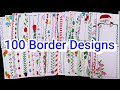 100 Border Designs/Border Design ideas for Project File Decoration/100 Border Design ideas for files