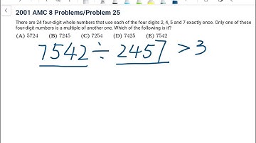 2001 AMC 8 Problem 25