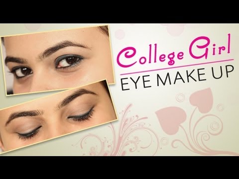 College Eye MakeUp - Do it Yourself | KhoobSurati.com