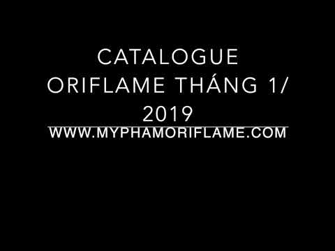 Catalogue oriflame tháng 11 2019. 