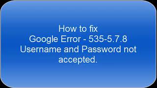 Information Google error with Codeigniter failed to authenticate password. username and password not accepted Update