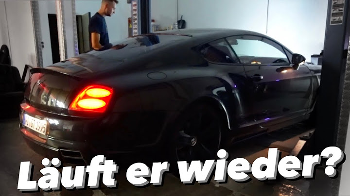 Pfusch am Bentley oder geniale Reparatur? GT63 Mansory Reparatur ohne Motor raus holen!