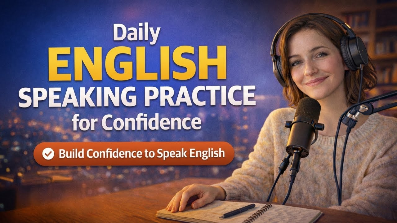 B1 English Speaking Confidence | Practice Every Day for Results - YouTube