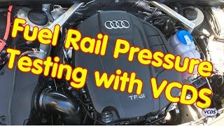 Fuel Rail Pressure Test with VCDS by Ross-Tech