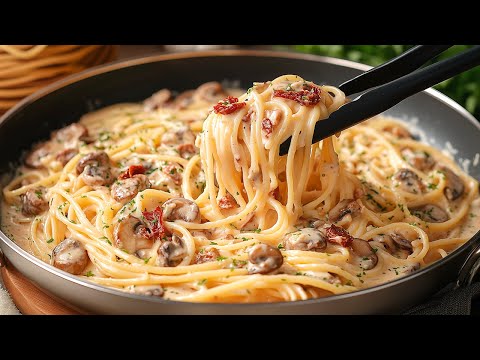 I've never eaten such delicious pasta! It's just fast and incredibly delicious!