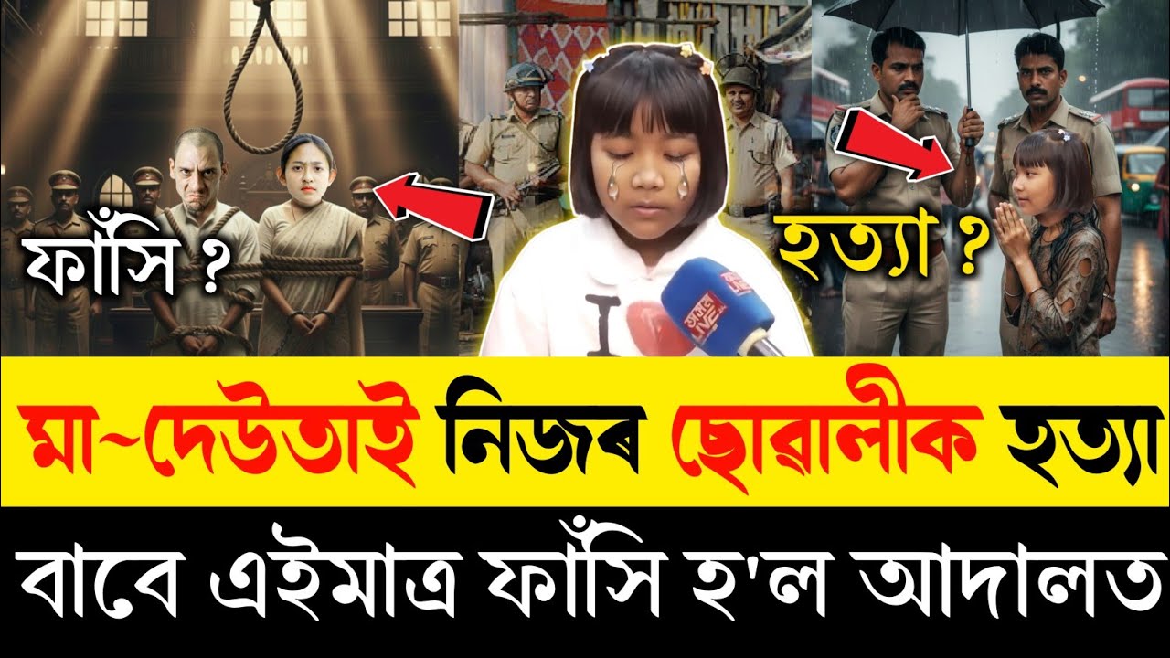 নিজৰ ছোৱালীক নিজে হ*ত্যা কৰাৰ বাবে এইমাত্ৰ ফাঁসি হ'ল মাক দেউতাকৰ চাওঁক | Zubeen Garg News |