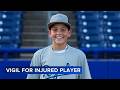 New Jersey community gathers to pray for 12-year-old baseball player critically injured before game