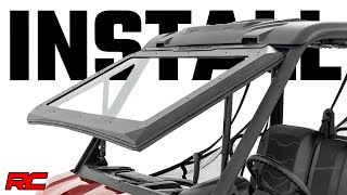 Installing UTV Power Windshield