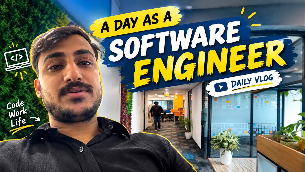 A Day as a Software Engineer 💻 | Real Office Life 😎 | Daily Vlog - YouTube